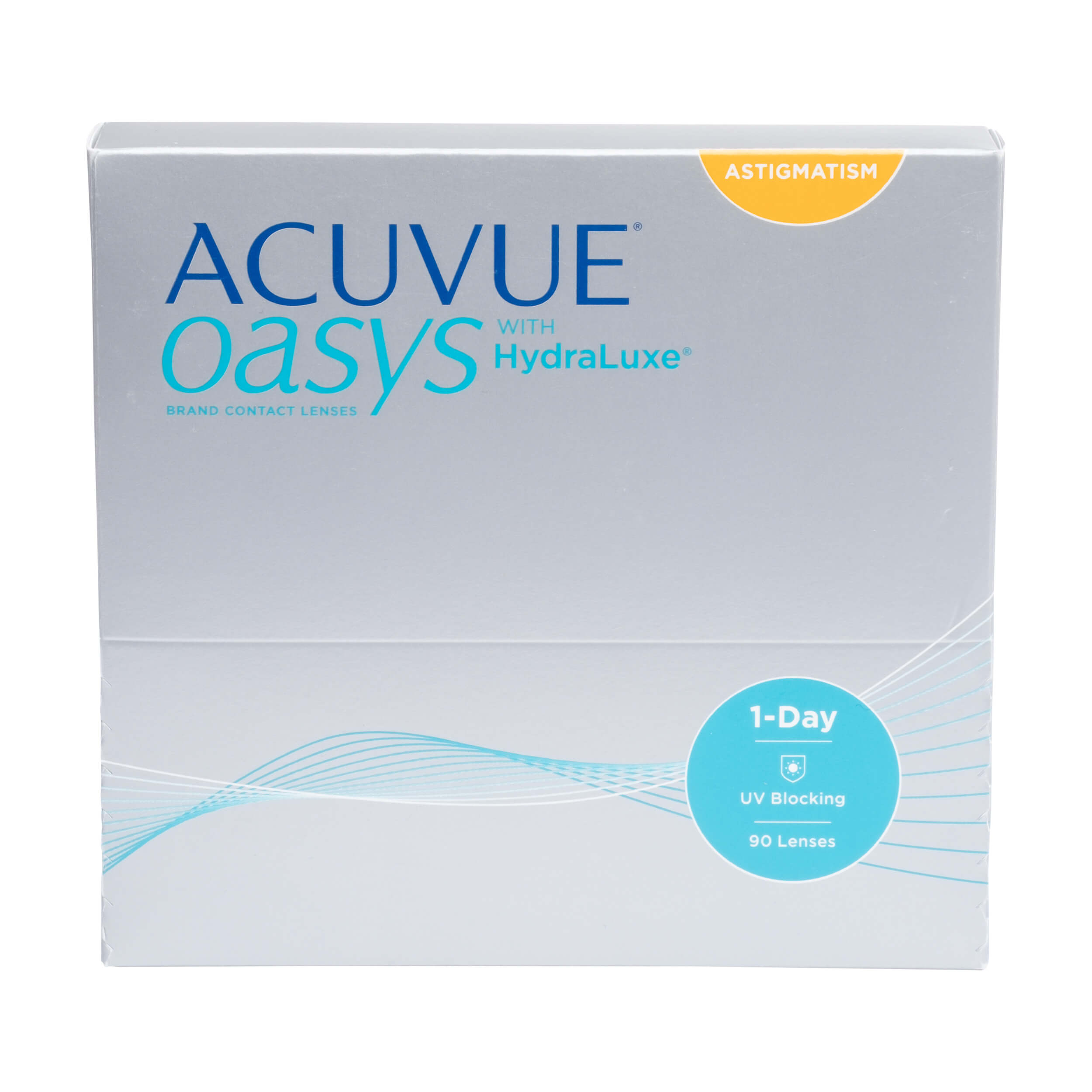 ContactsCart Acuvue Oasys 1Day with Hydraluxe for Astigmatism 90pk